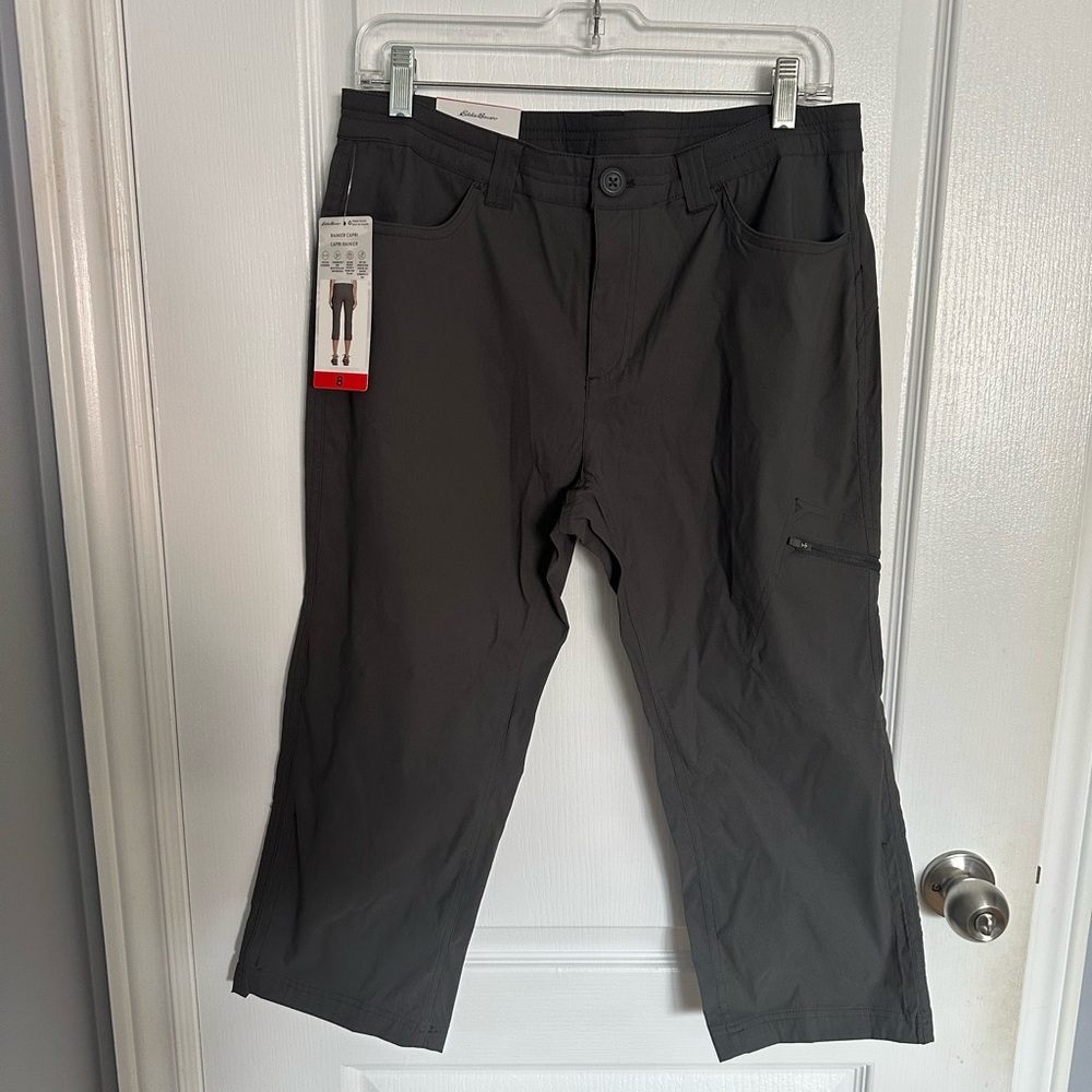 Eddie Bauer Capri Pants Grey